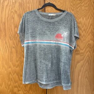 C&C California Heather Gray Tee Size Large